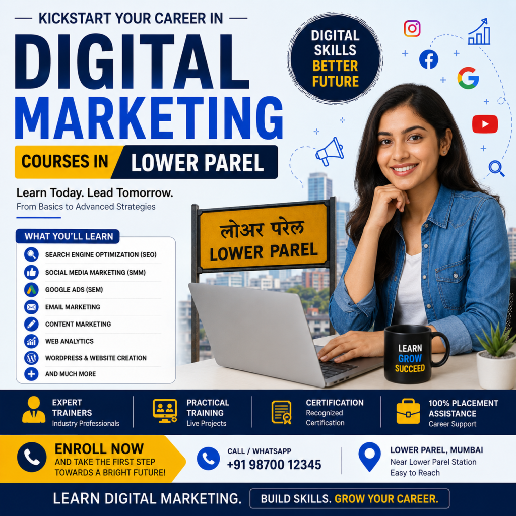 digital marketing courses in lower parel
